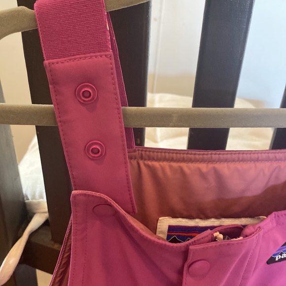 Patagonia Kids Jacket and Snow Bib Set - Teal and Purple - Picture 10 of 16